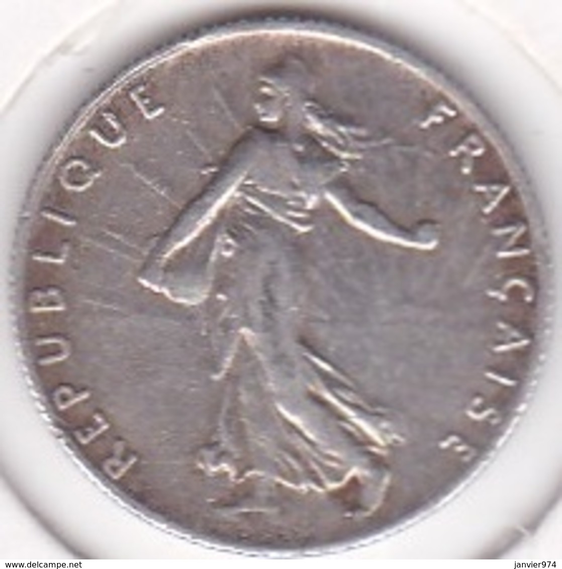 50 Centimes Semeuse 1912, En Argent - Autres & Non Classés