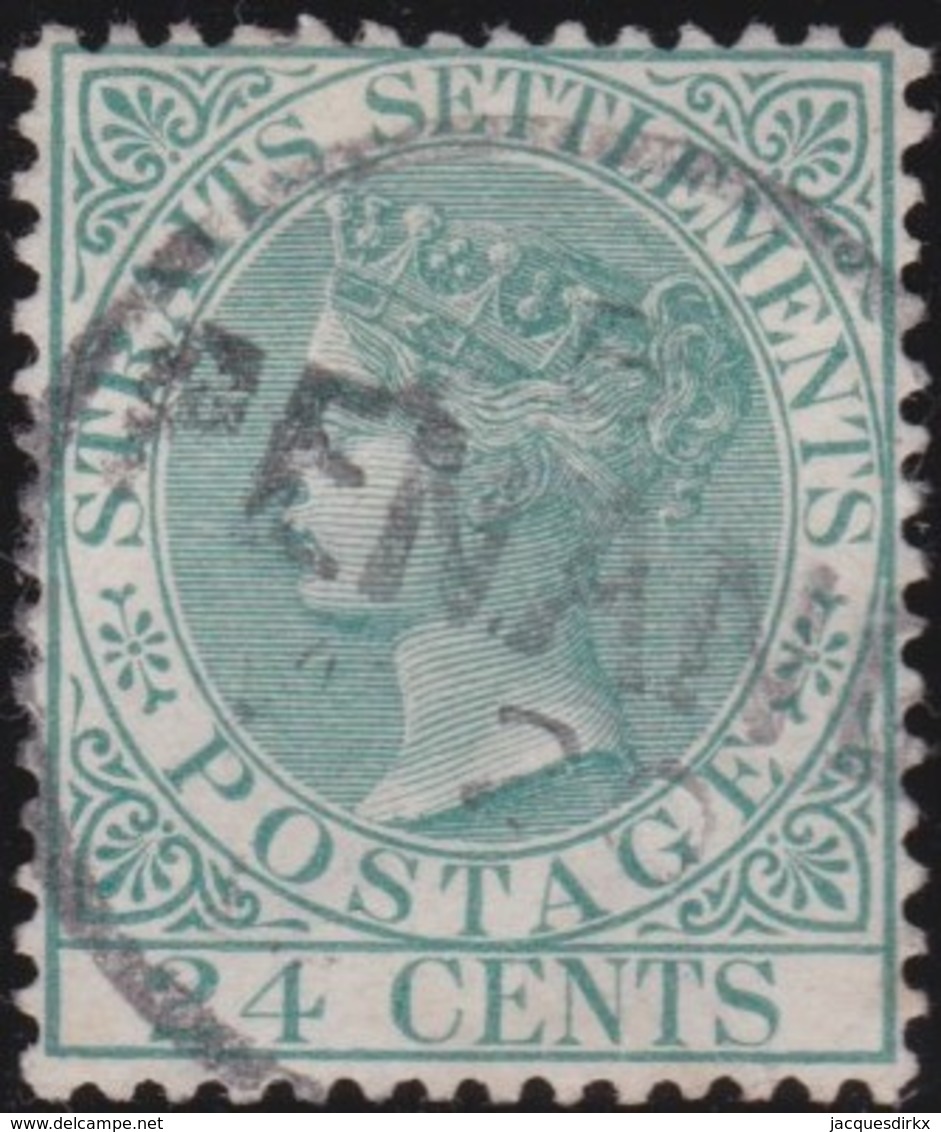 Straits Settlements   .   SG     .    68a       .      O         .     Cancelled      .   /    .  Gebruikt - Straits Settlements