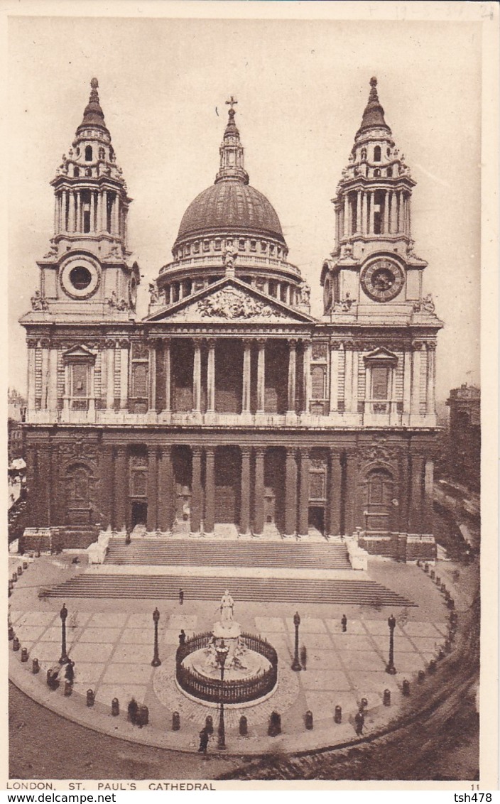 ANGLETERRE---LONDON--saint-paul's Cathedral--voir 2 Scans - St. Paul's Cathedral