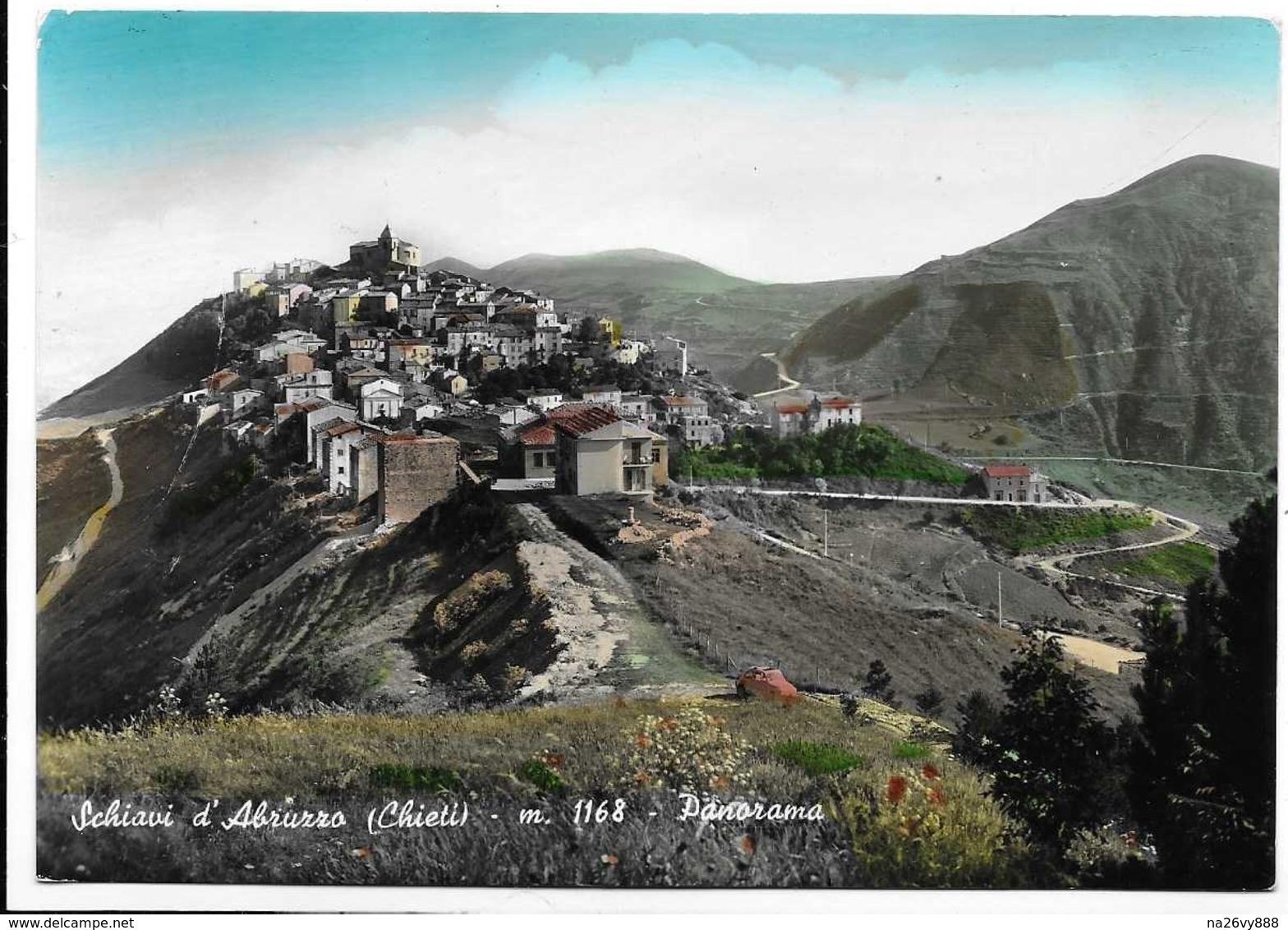 Schiavi D'Abruzzo (Chieti). Panorama. - Chieti