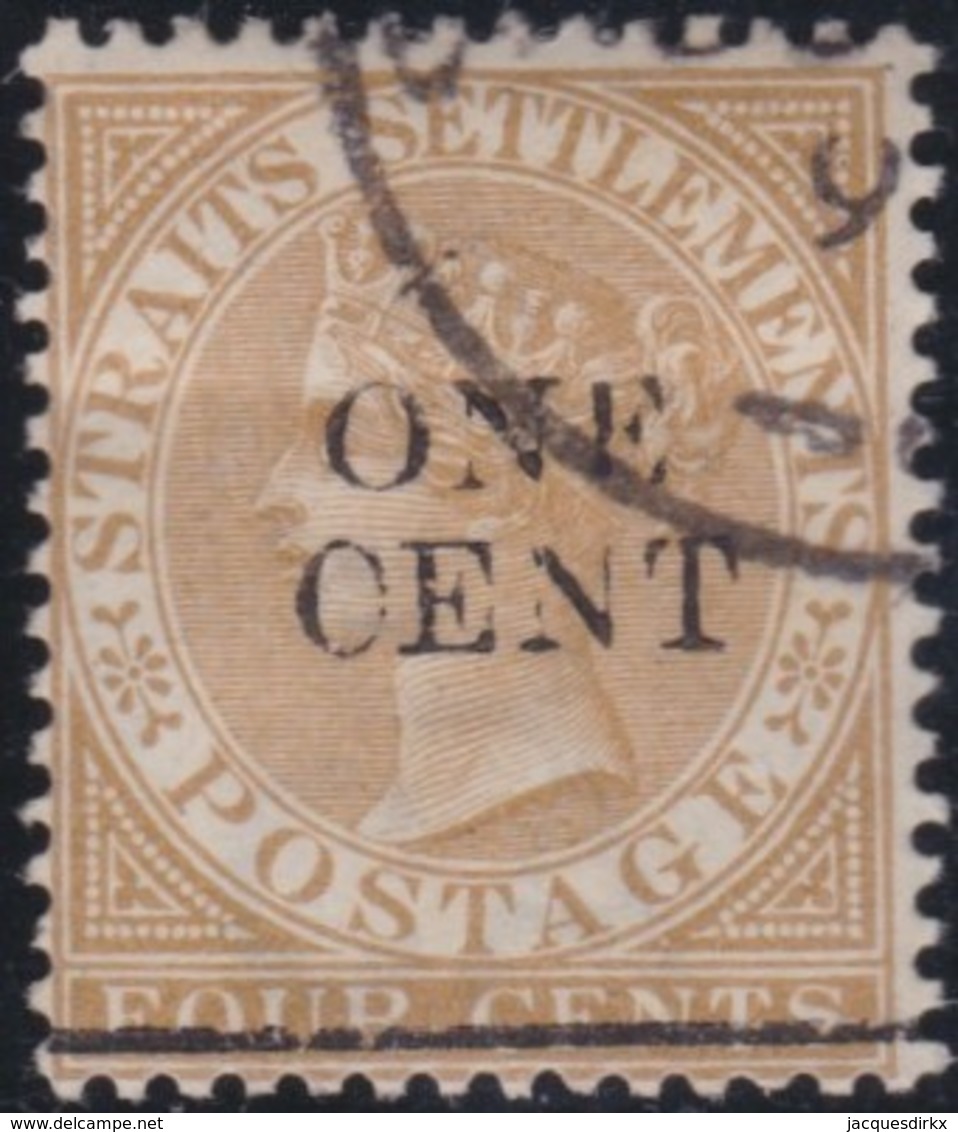 Straits Settlements   .   SG     .    89        .      O         .     Cancelled      .   /    .  Gebruikt - Straits Settlements