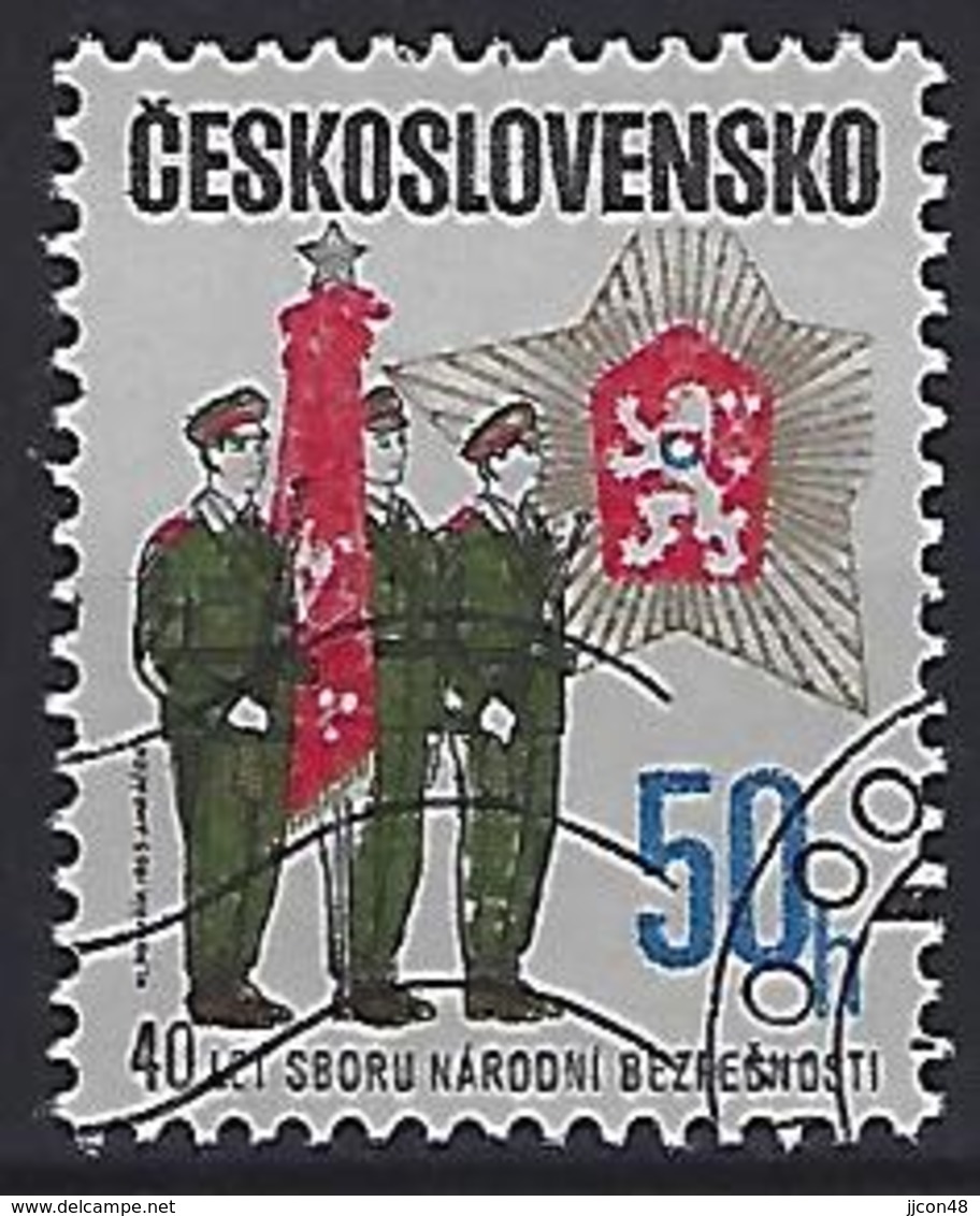 Czechoslovakia 1985  40th Ann. Of National Security Forces (o) Mi.2808 - Used Stamps