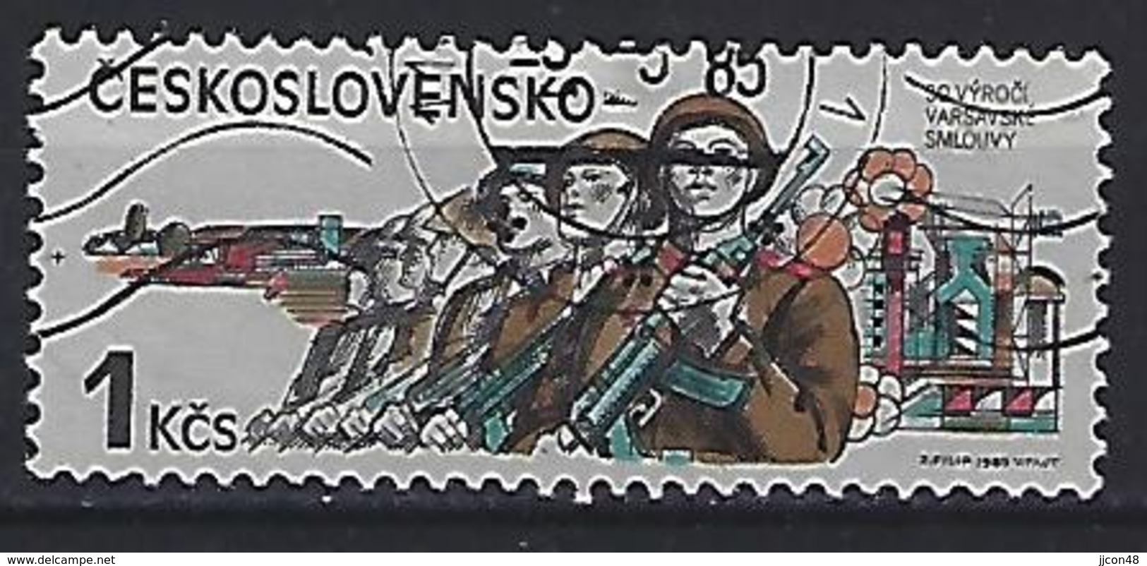 Czechoslovakia 1985  Anniversaries (o) Mi.2815 - Used Stamps