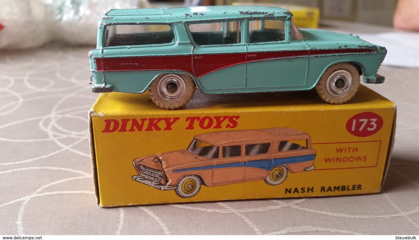 Dinky Toys Meccano N°173 Nash Rambler 1172 Boxed - Dinky