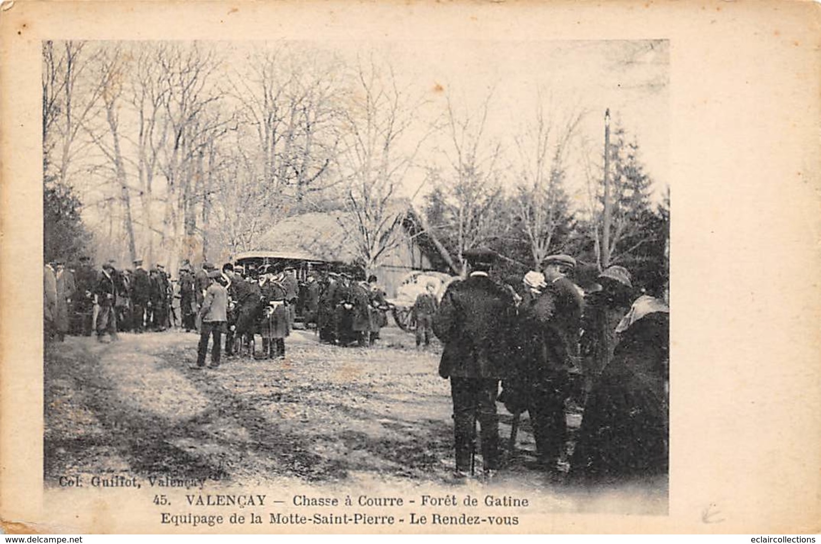 Valençay           36          Chasse A Courre Forêt De Gatine .Equipage De La Motte St Pierre    (voir Scan) - Sonstige & Ohne Zuordnung