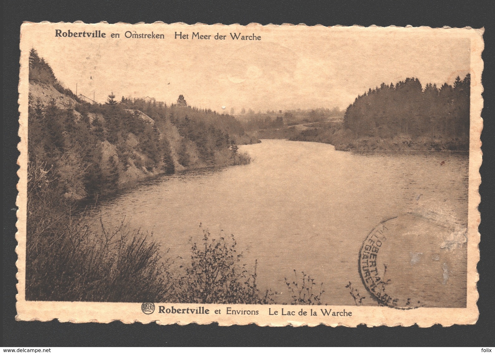 Robertville / Robertville Et Environs - Le Lac De La Warche - 1939 - Waimes - Weismes