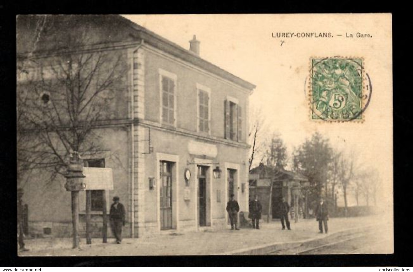 51 -  LUREY CONFLANS - La Gare - Autres & Non Classés