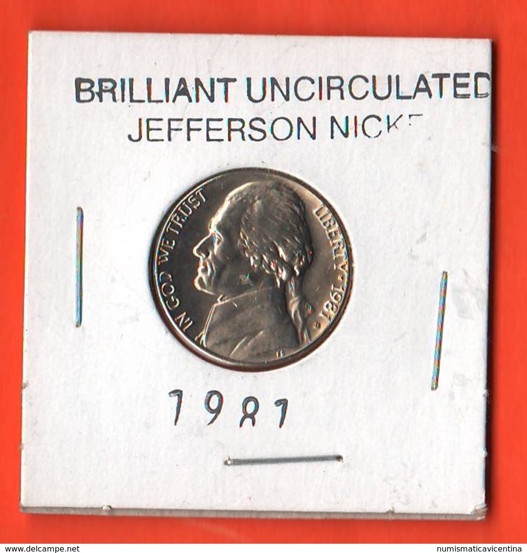 USA 5 Cents 19781 D Jefferson  UNC - 1938-…: Jefferson