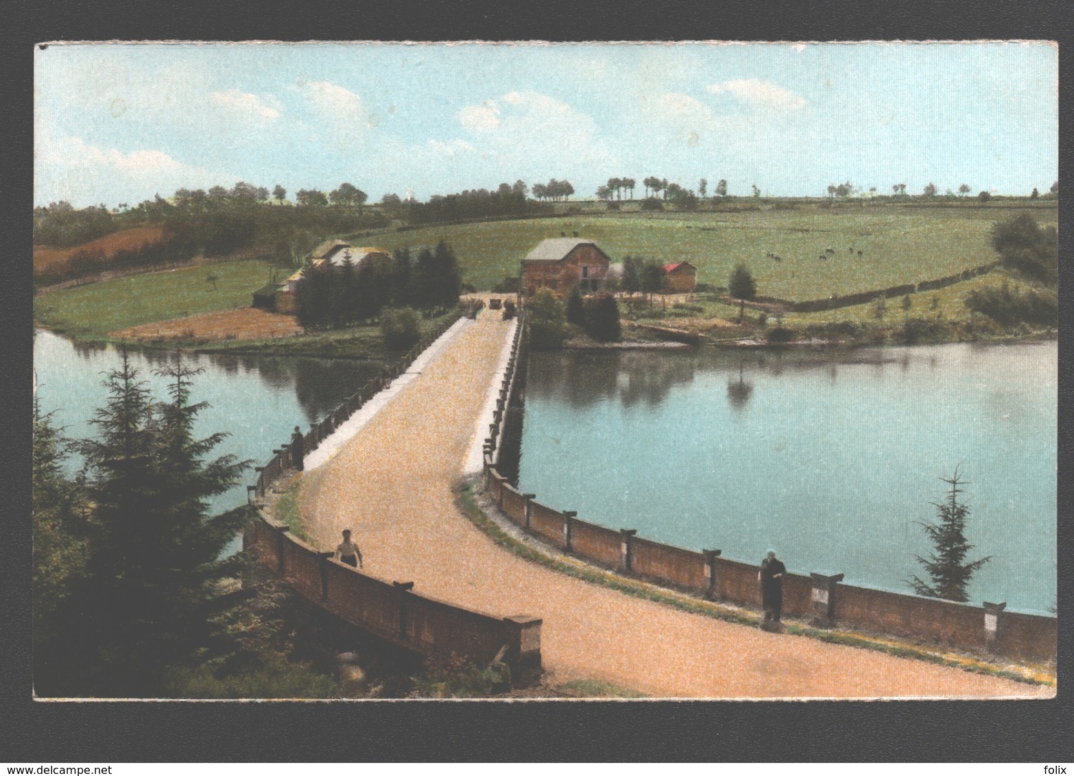 Robertville - Le Pont De Waterloo - Syndicat D'Initiative De Robertville - Colorisée - Waimes - Weismes