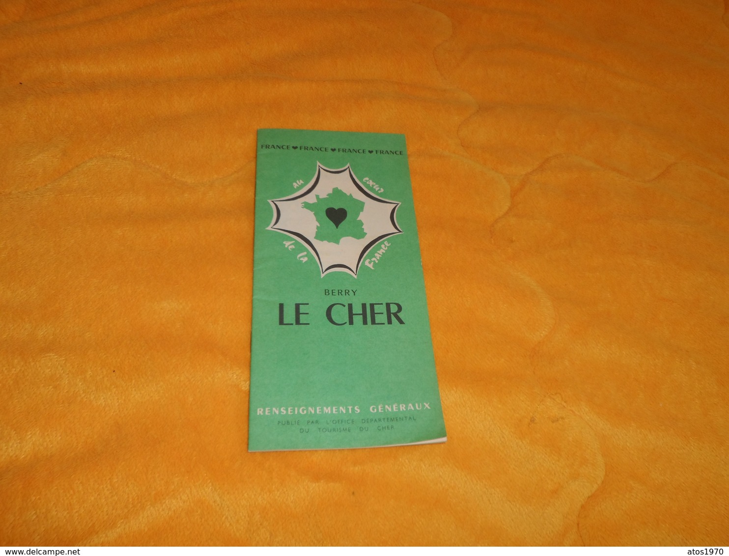 LIVRET DE 24 PAGES DATE ?.../ FRANCE BERRY LE CHER... - Tourism Brochures