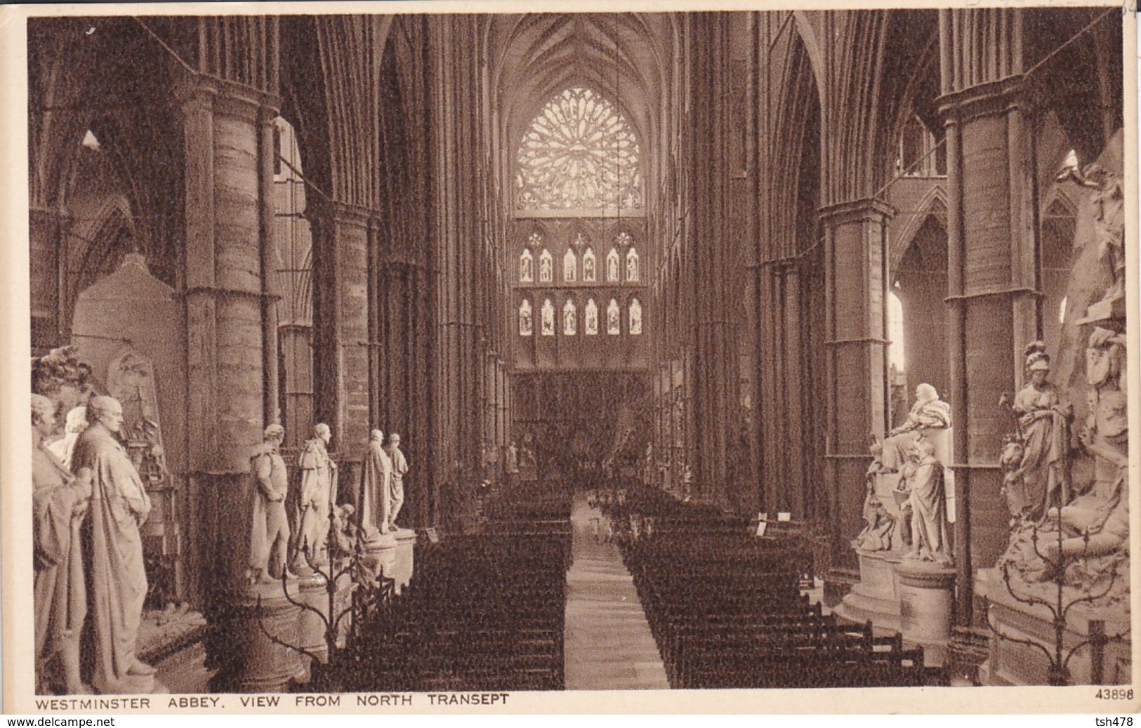 ANGLETERRE---LONDON--westminster Abbey--view From Noth Transept--voir 2 Scans - Westminster Abbey