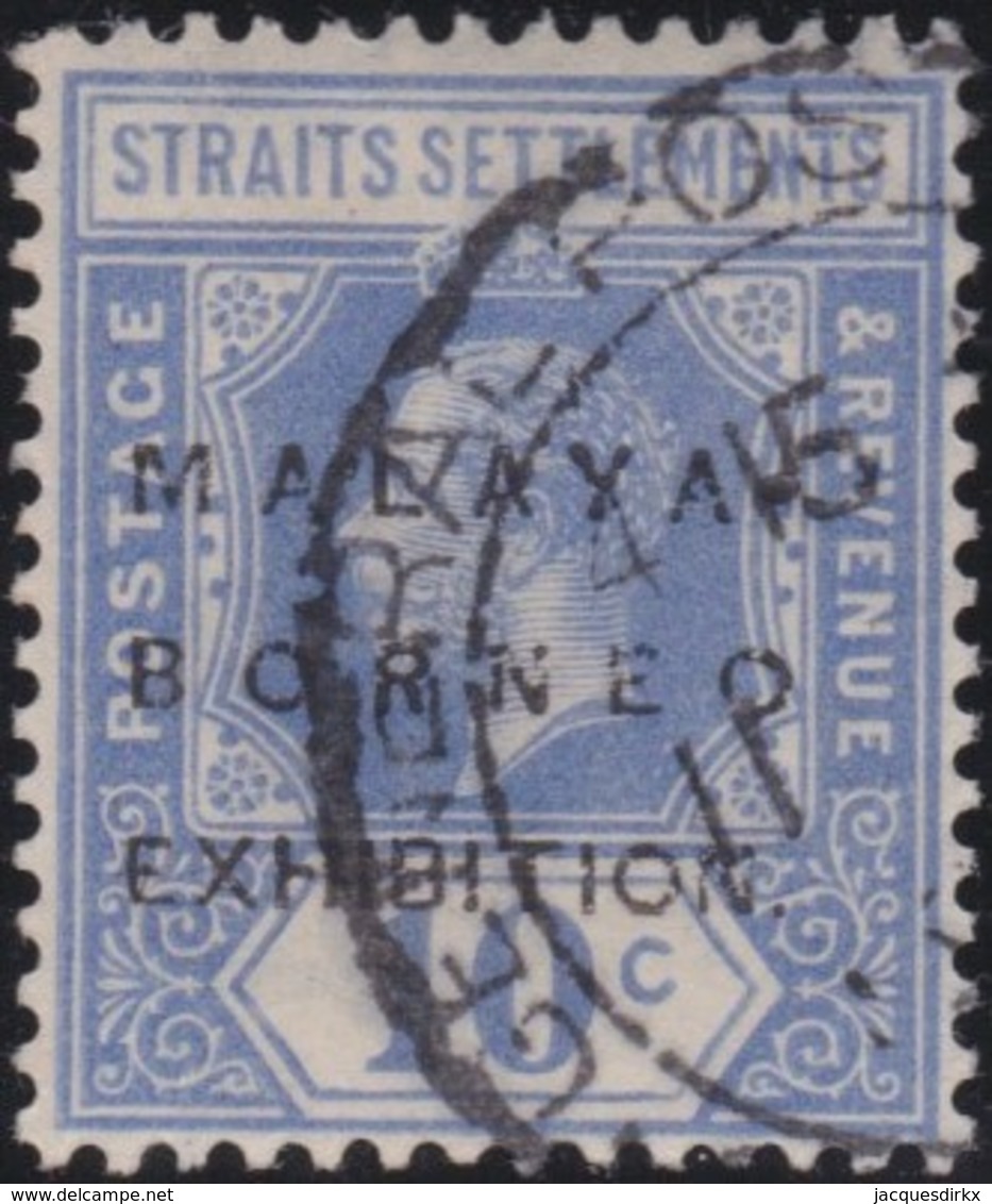 Straits Settlements   .   SG     .    254        .      O         .     Cancelled      .   /    .  Gebruikt - Straits Settlements