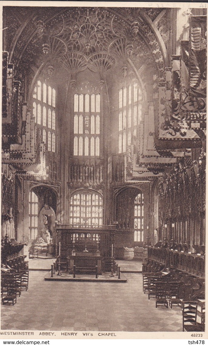 ANGLETERRE---LONDON--westminster Abbey--henry VII's Chapel--voir 2 Scans - Westminster Abbey