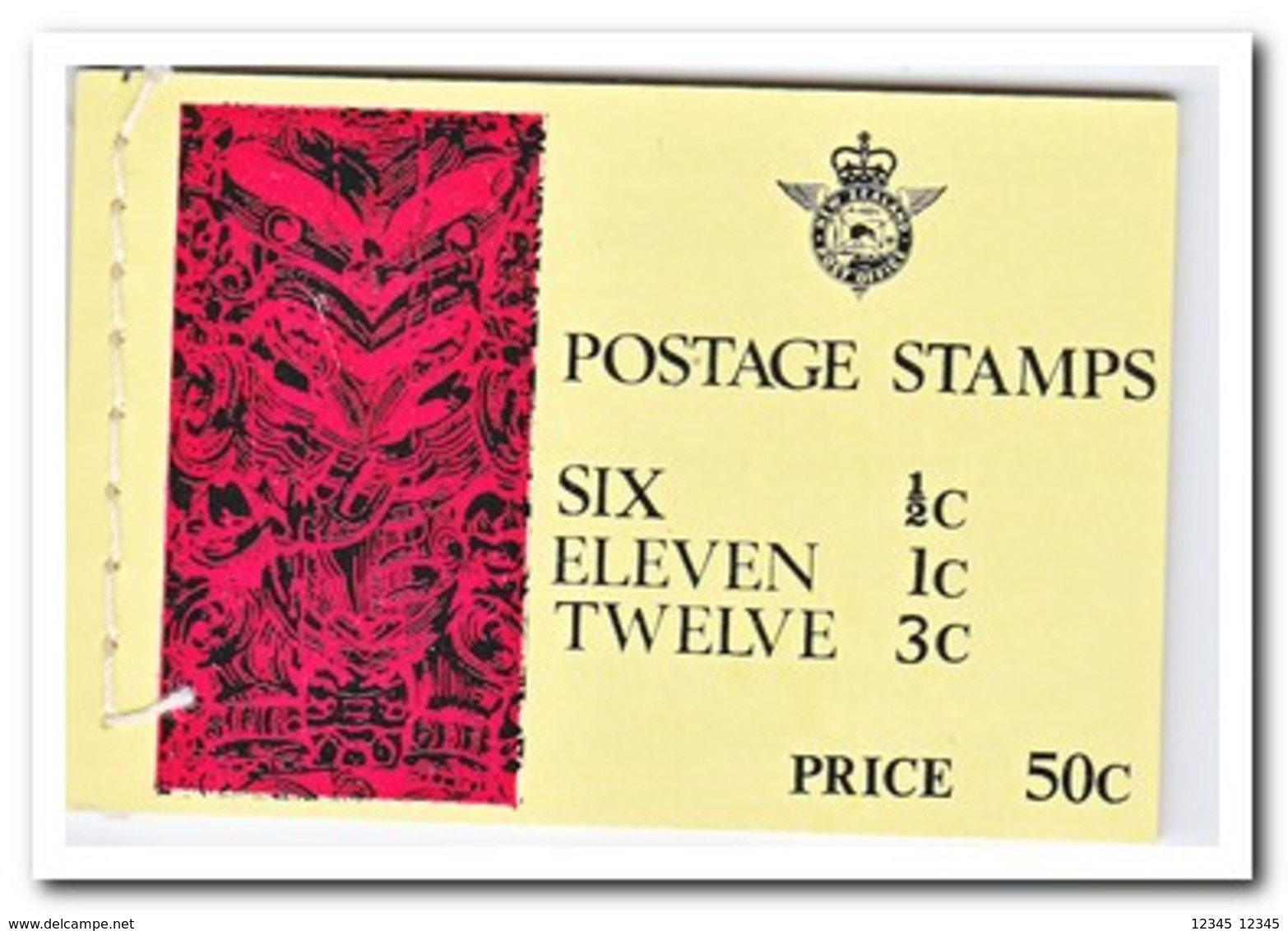 Nieuw Zeeland 1967, Postfris MNH, Flowers ( Booklet, Carnet ) - Postzegelboekjes