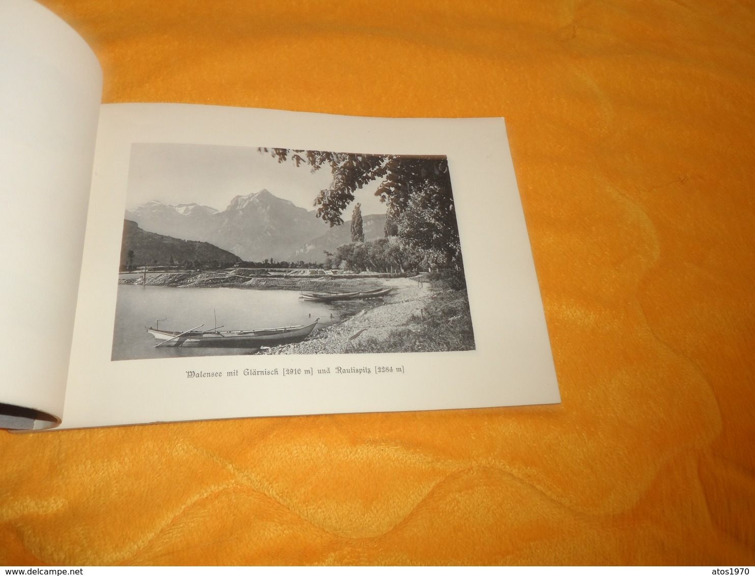 LIVRET OU CARNET PHOTOGLOB CO. ZURICH..../ WALENSEE 24 PHOTOS SUISSE...DATE ?... - Ohne Zuordnung