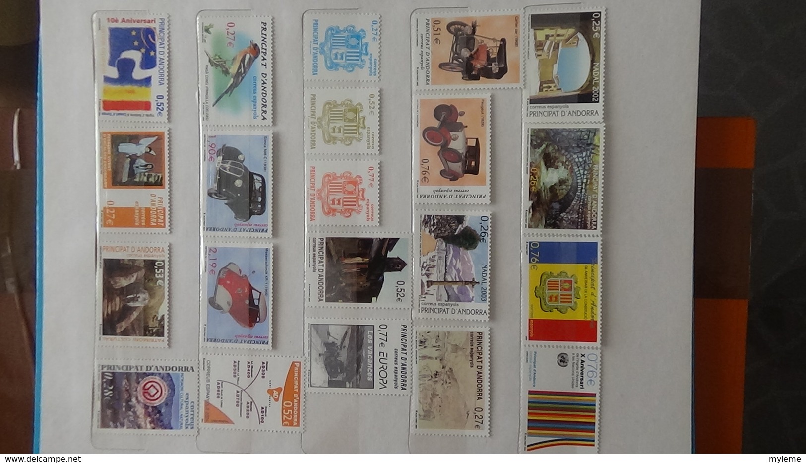 Collection Timbres Andorre (bonne Faciale En Euro) ** + Espagne ** + Nations Unies ** + Autres ** - Collections (with Albums)