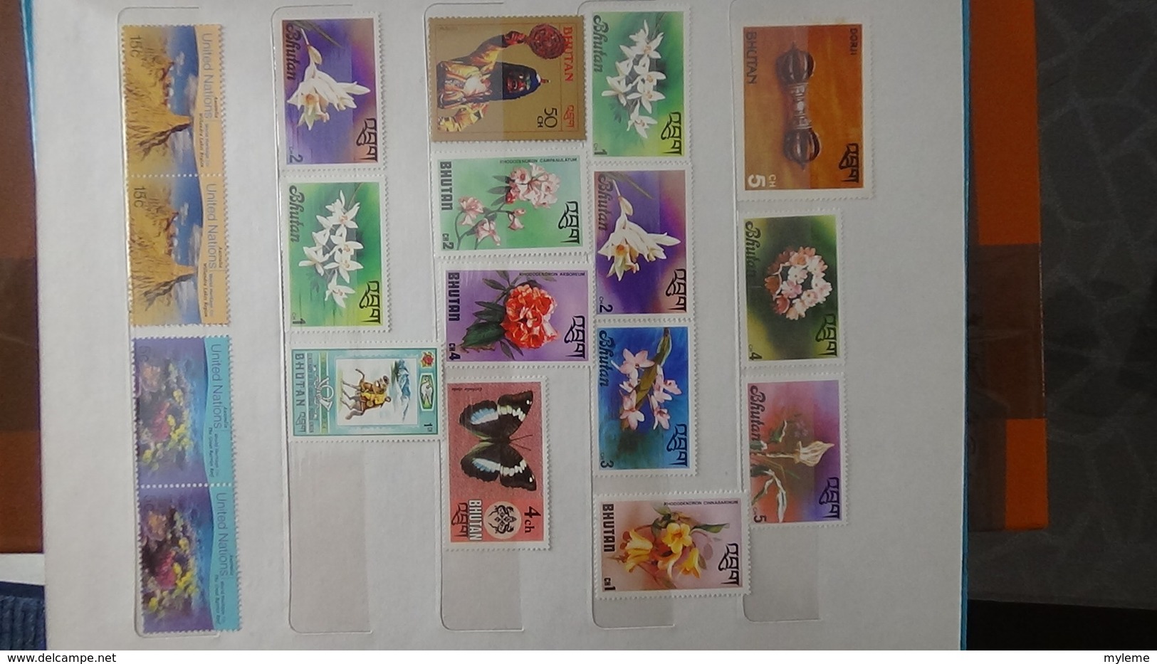 Collection timbres Andorre (bonne faciale en euro) ** + Espagne ** + Nations Unies ** + autres **