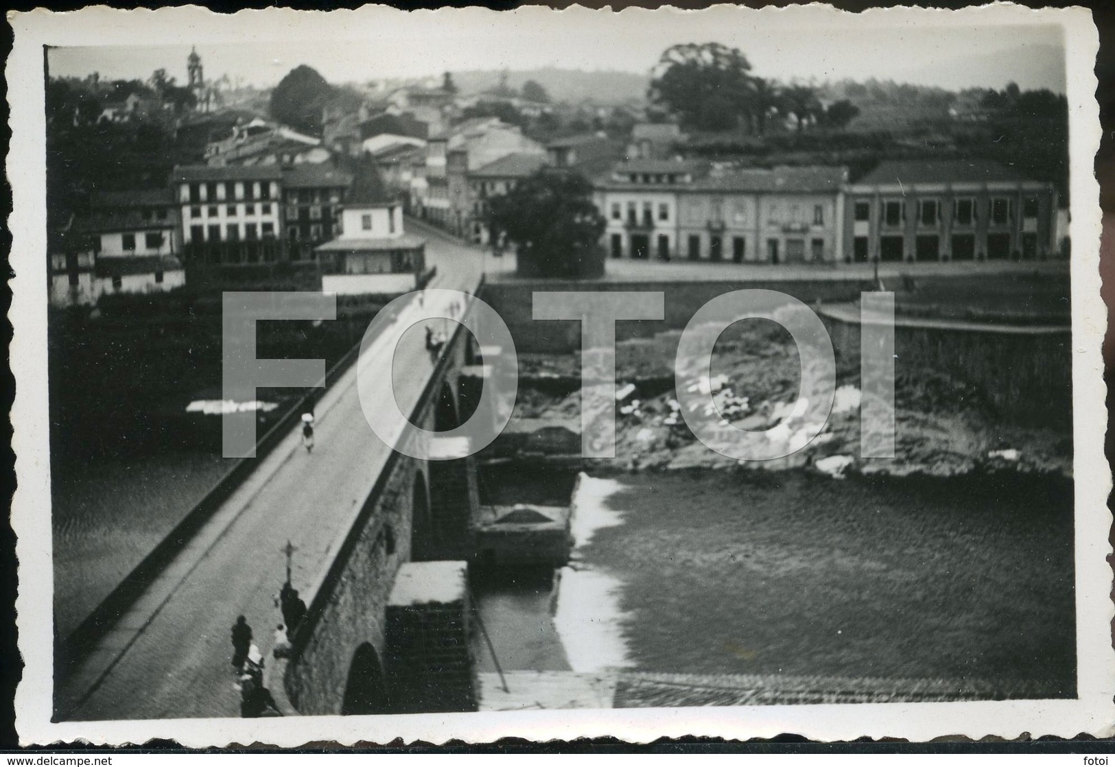 REAL PHOTO FOTO PONTE BARCELOS BARCELINHOS MINHO  SAO GREGORIO  MELGAÇO PORTUGAL - Lugares