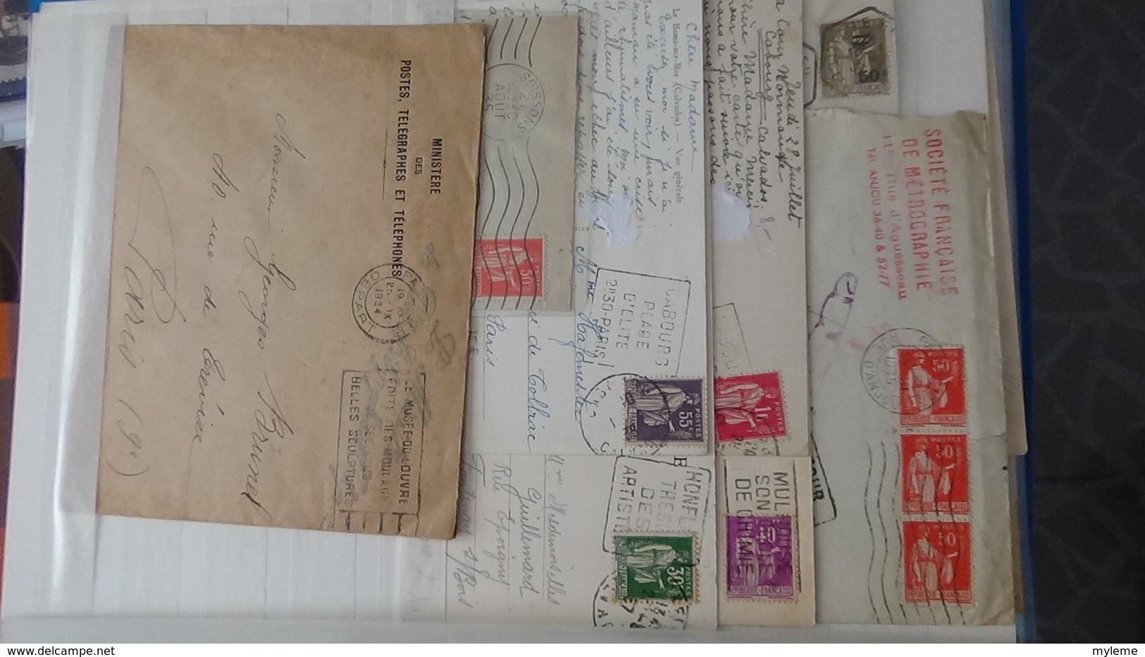 Lot d'enveloppes anciennes de France Très sympa !!!