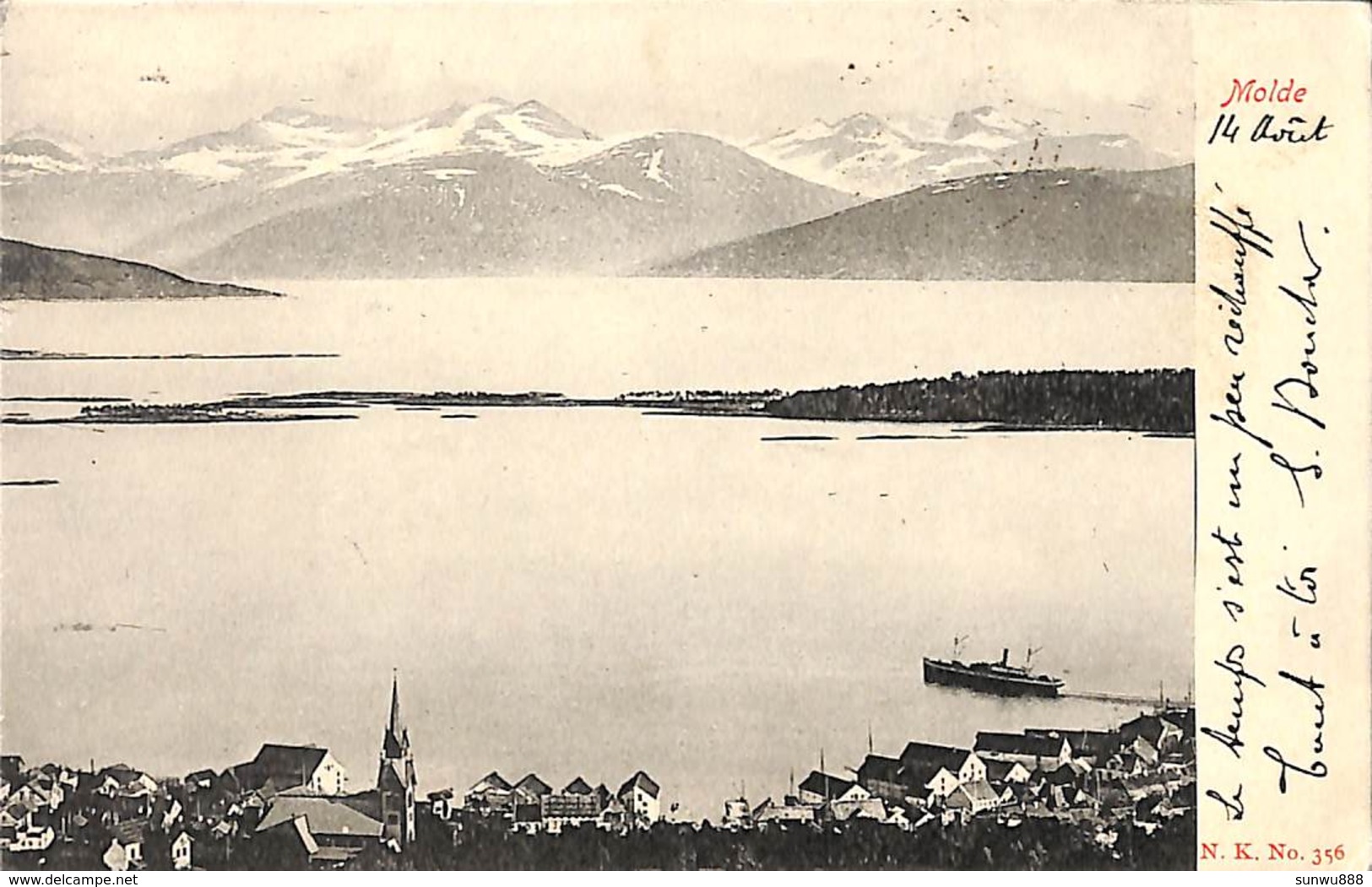 Norway Norge - Molde (N K 356, 1904) - Norvège