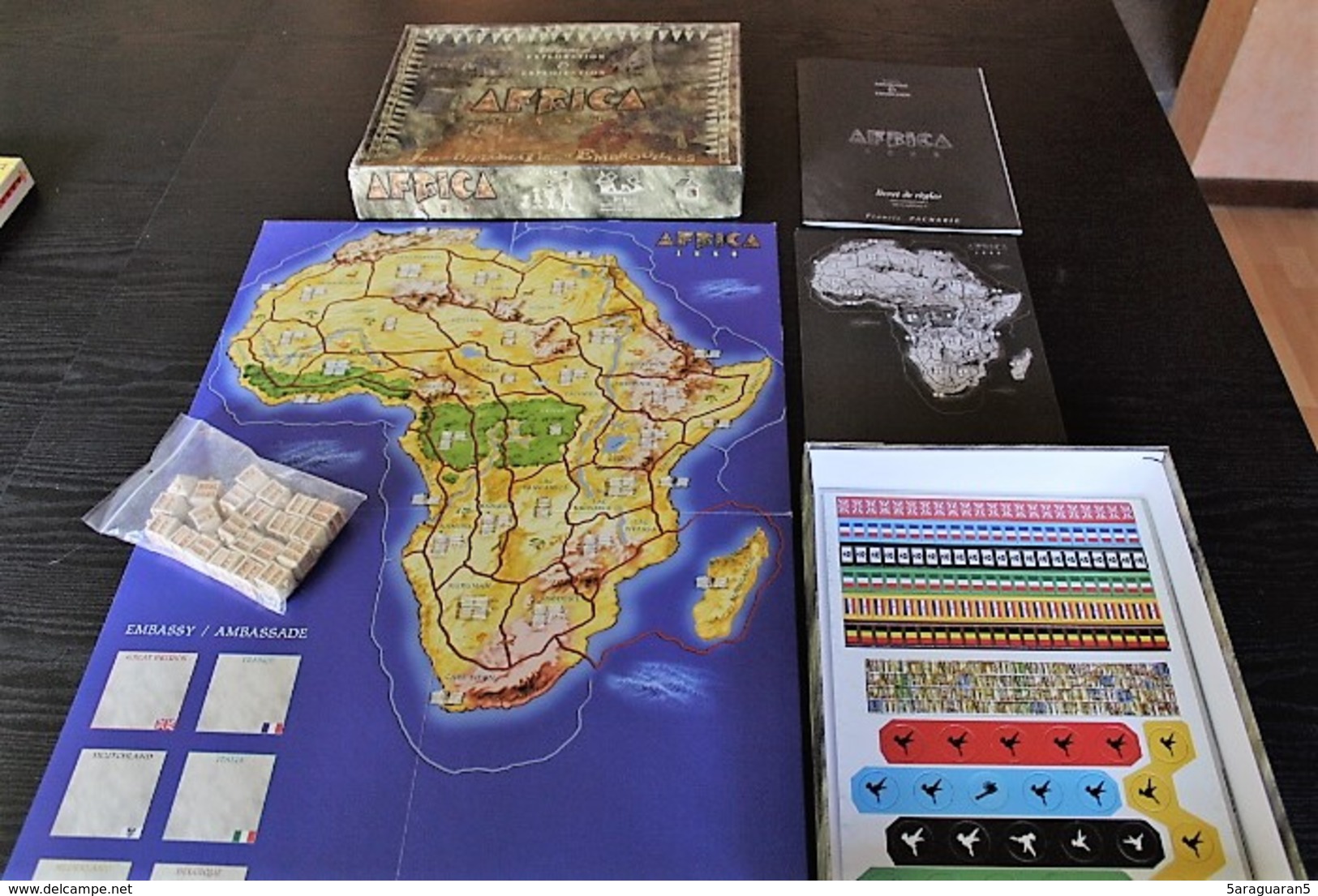 JEU DE SOCIETE - AFRICA 1880 - Tilsit 1997 - Other & Unclassified