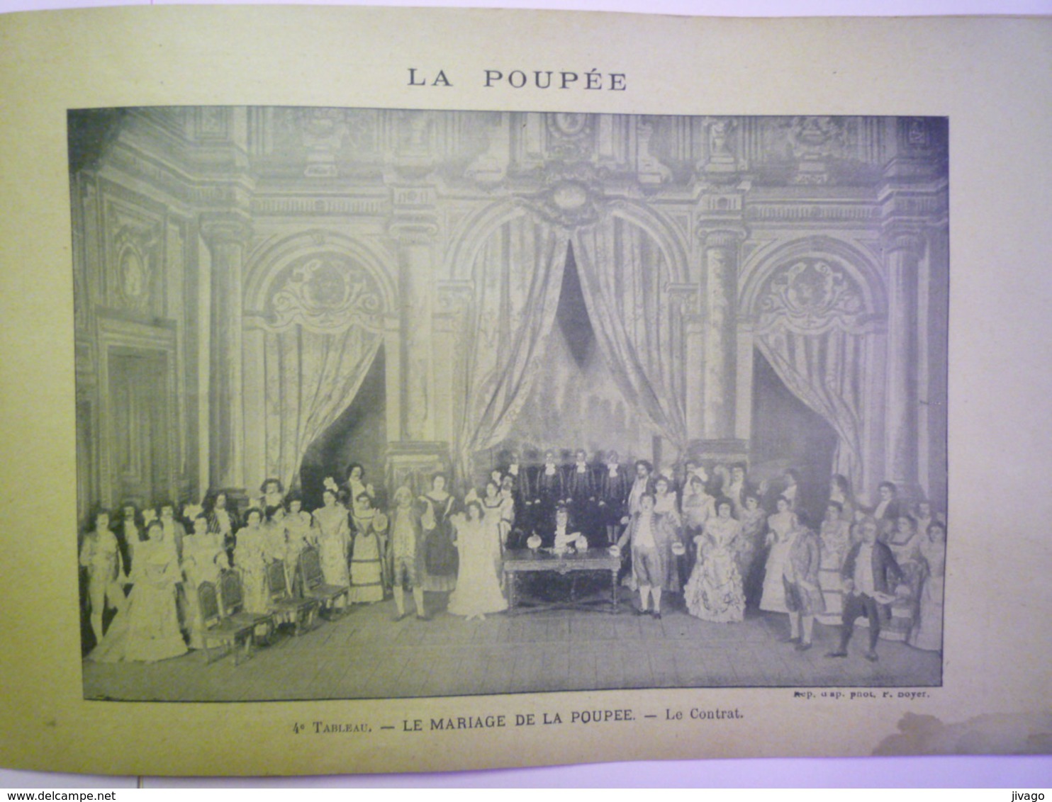 2019 - 1647  JOLI  PROGRAMME du Théâtre de la Gaité  1896-1897  (28 pages)   