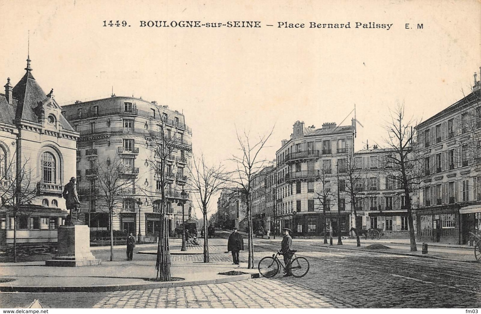 Boulogne Billancourt Tramway Bernard Palissy - Boulogne Billancourt