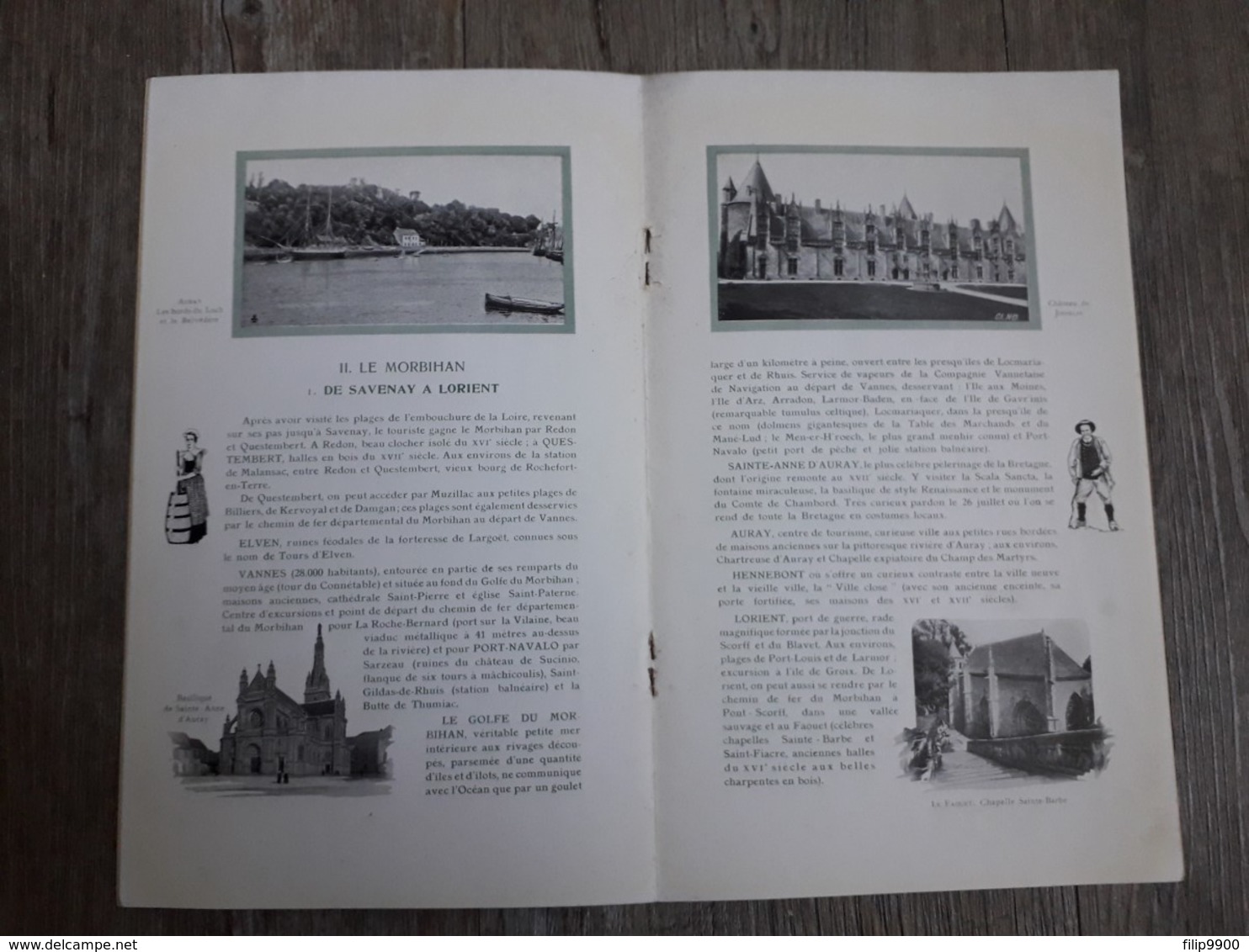 Bretagne Côte Sud - Chemin De Fer De Paris à Orléans - 1924 - Tourism Brochures