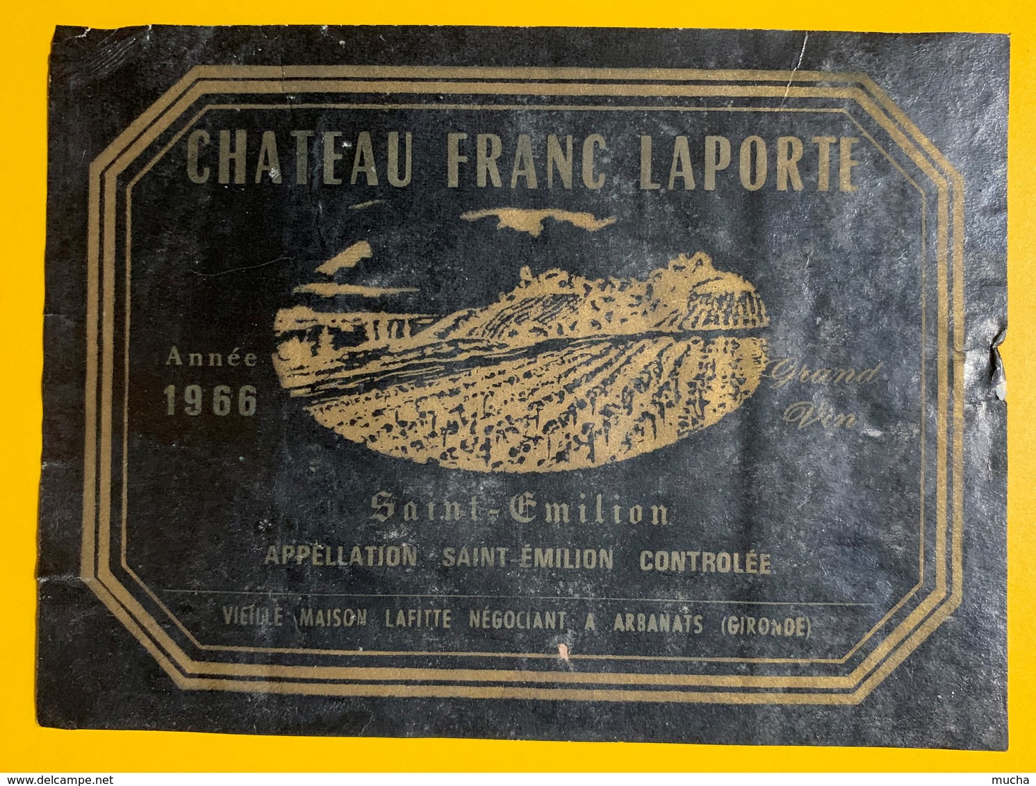 10564 - Château Franc Laport 1966 Saint-Emilion - Bordeaux