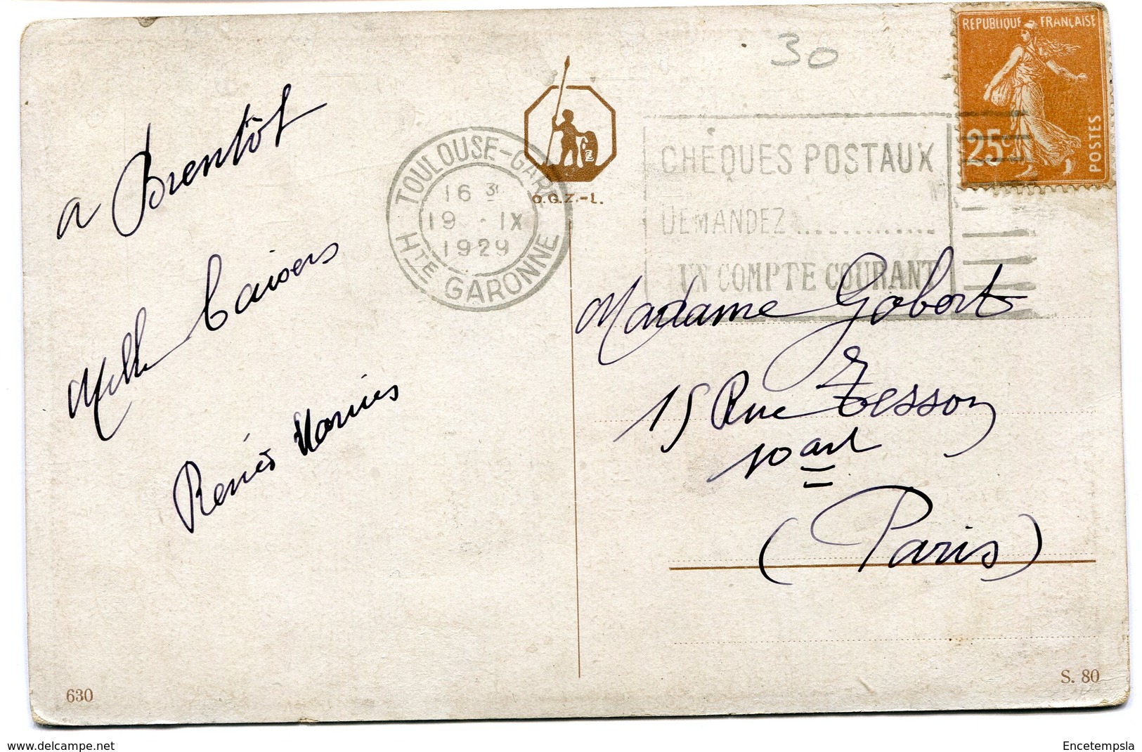 CPA - Carte Postale - Animaux - Cheval Et Chien - 1929 (B8953) - Caballos