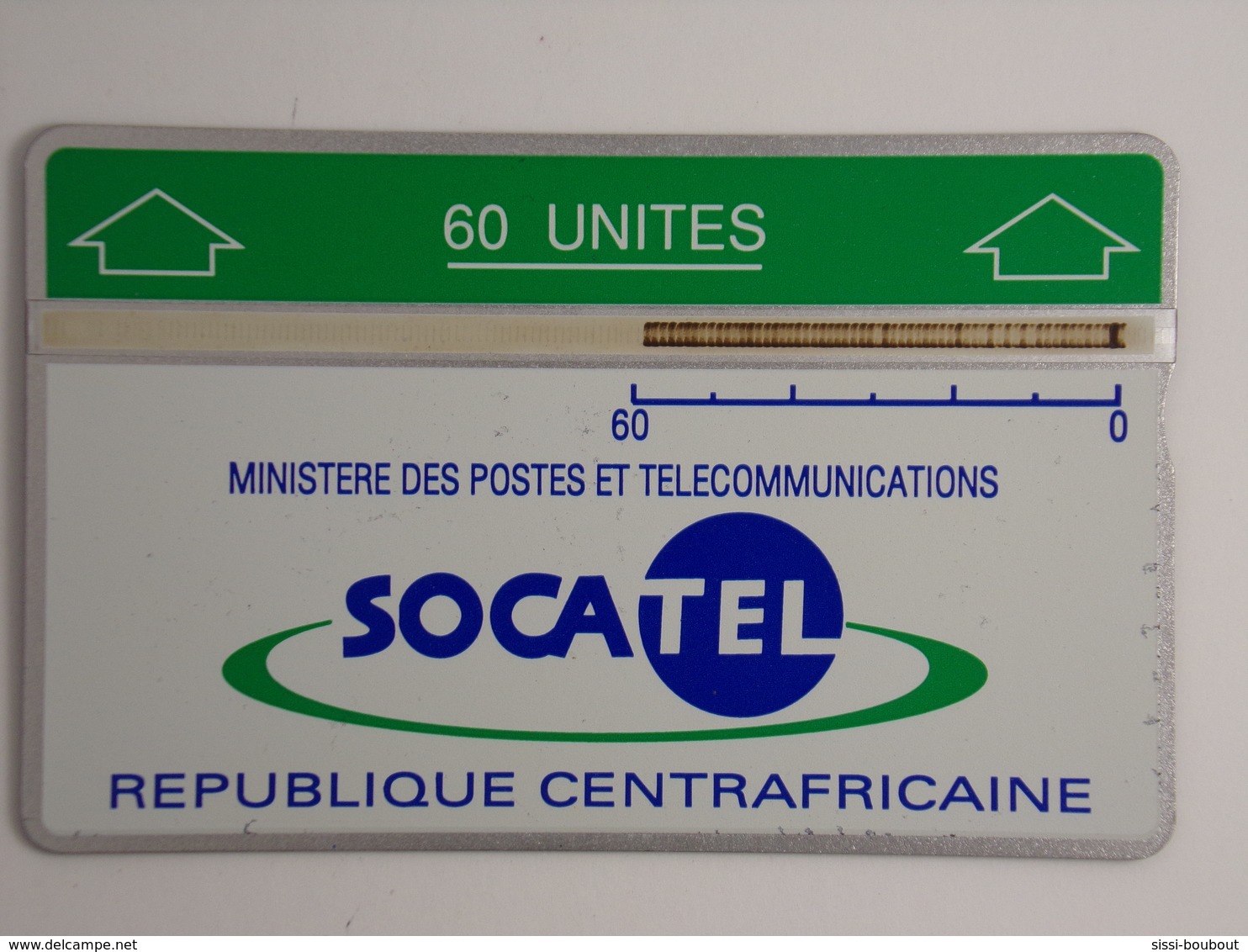 Télécarte - Ministère Des Postes Et Télécommunications - République Centreafricaine - Repubblica Centroafricana