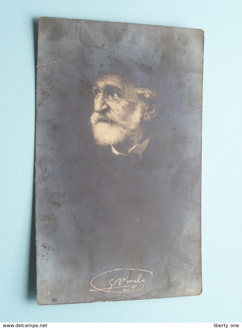 G. VERDI ( GG - 2499 ) Anno 1914 ( Zie Foto Details ) ! - Zangers En Musicus