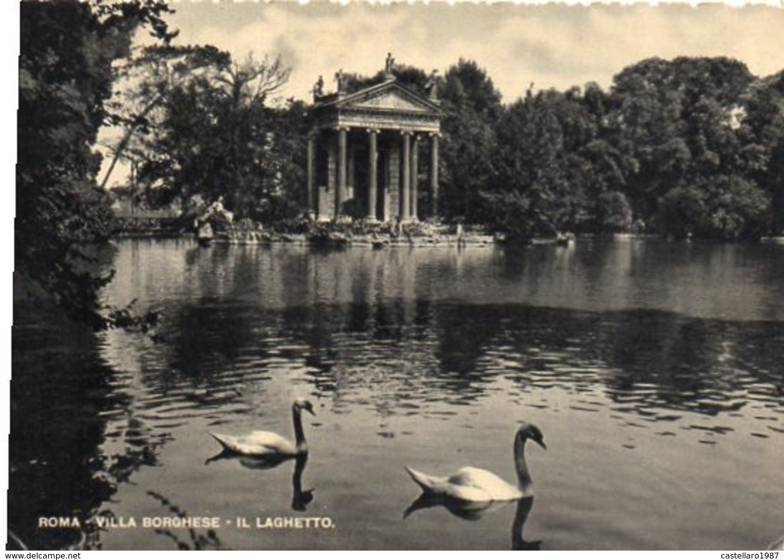 ROMA - VIILA BORGHESE - IL LAGHETTO - Parken & Tuinen