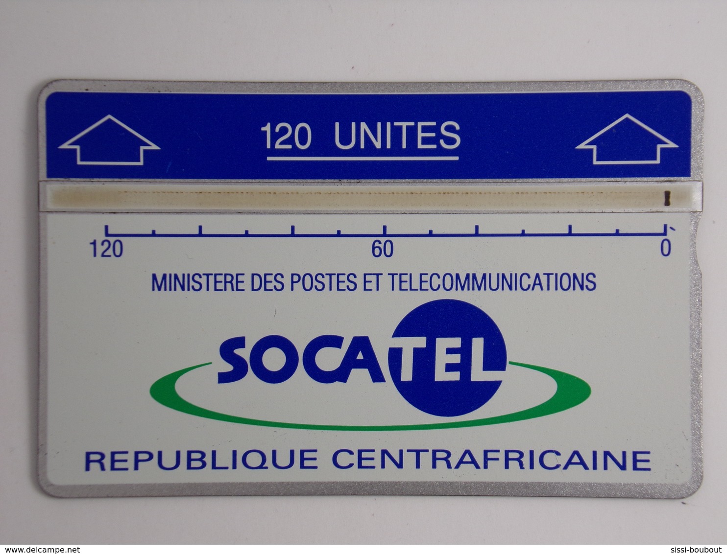 Télécarte - Ministère Des Postes Et Télécommunications - République Centreafricaine - Zentralafrik. Rep.