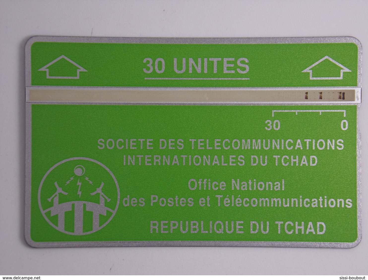 Télécarte - REPUBLIQUE DU TCHAD - Office National Des Postes Et Télécommunications - Tchad