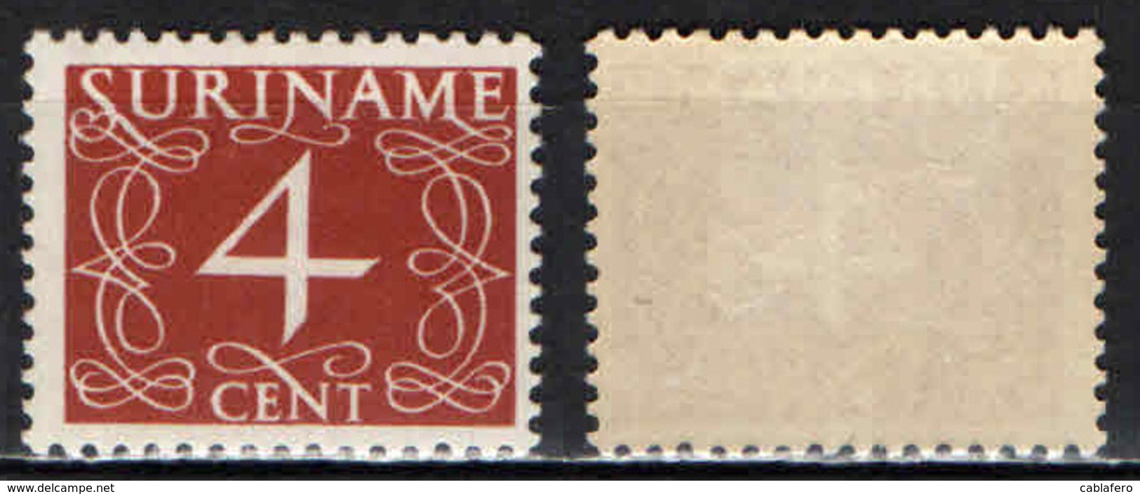 SURINAME - 1948 - CIFRA - MH - Suriname