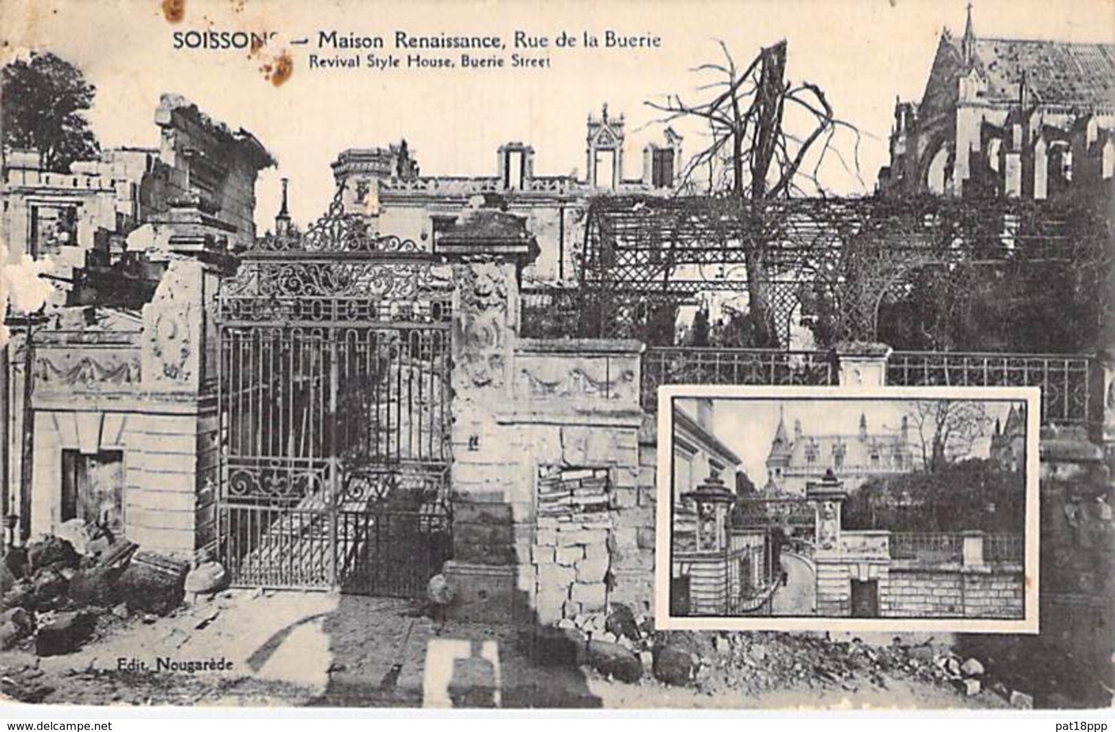 02 - SOISSONS : Maison Renaissance Rue De La Buerie - CPA  - Aisne - Soissons