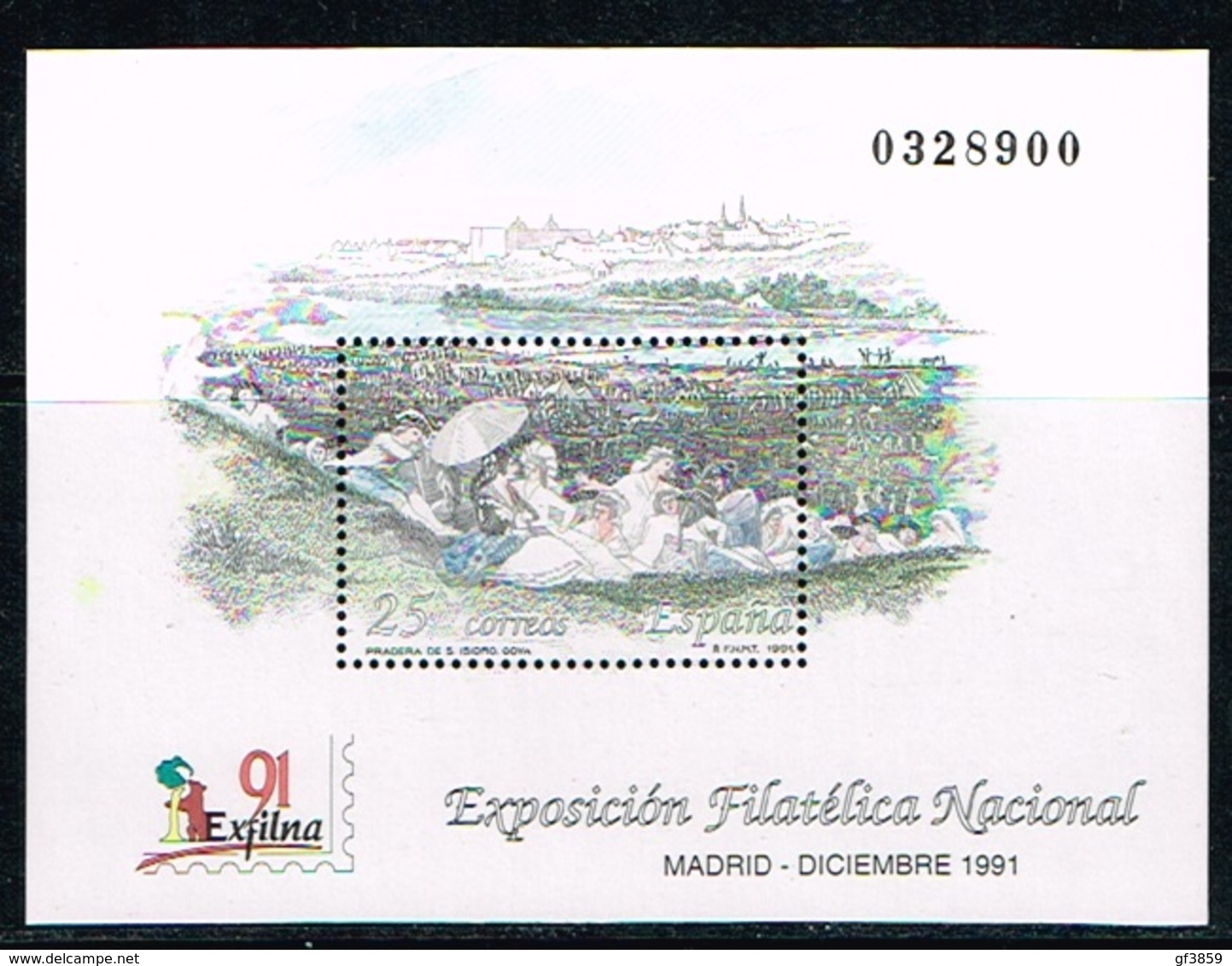 ESPAGNE / NEUFS**/MNH**/ 1991 - Exposition Philatélique Nationale à Madrid Exfilna 91 - Blocks & Sheetlets & Panes