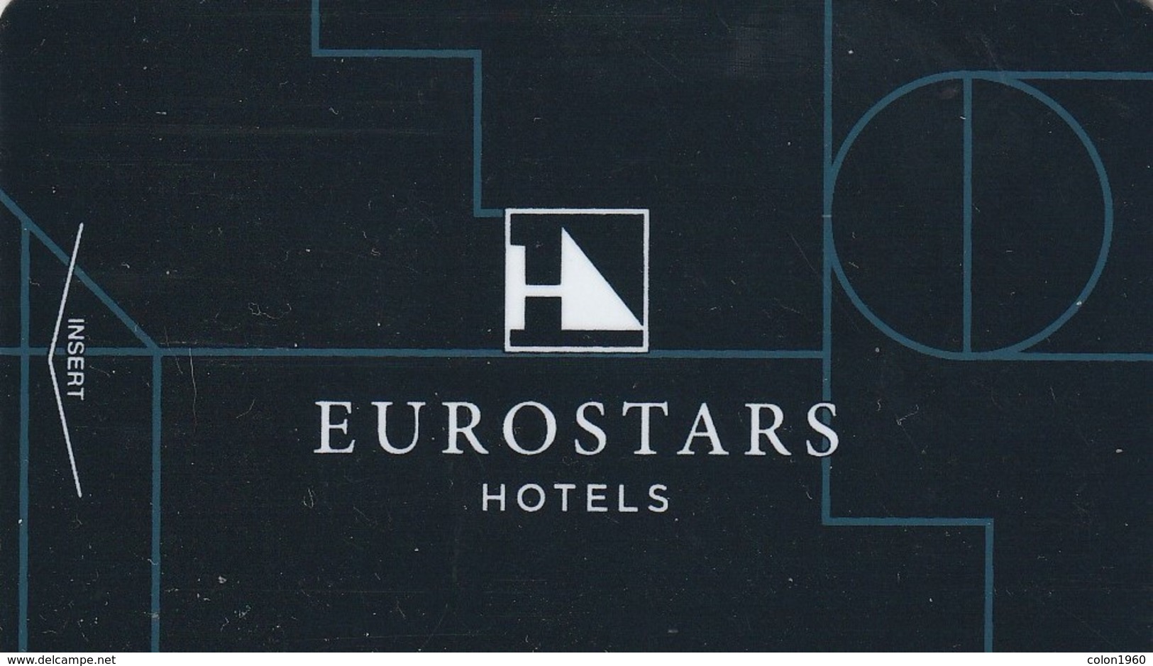 SPAIN. HOTEL KEY CARD. EUROSTARS HOTELS. ESP-11499. (BARCELONA) 022. - Cartas De Hotels