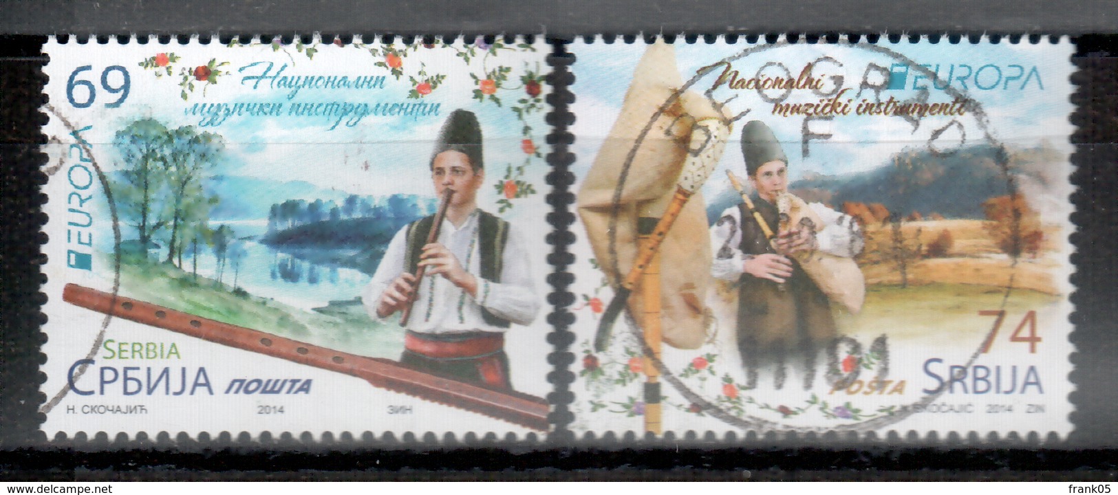 Serbien / Serbia / Serbie 2014 Satz/set EUROPA Gestempelt/used - 2014