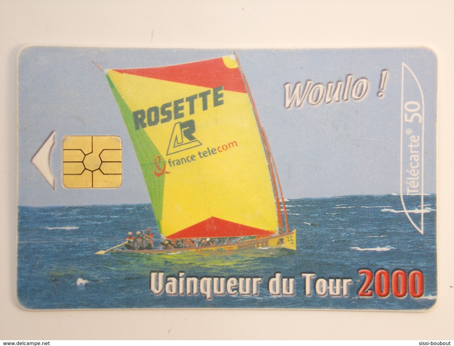 Télécarte - Vainqueur Du Prestige Du 16ème Tour De La Martinique Des Yoles Rondes - 200000 Ex - Année 2000 - Pub Rosette - Boten