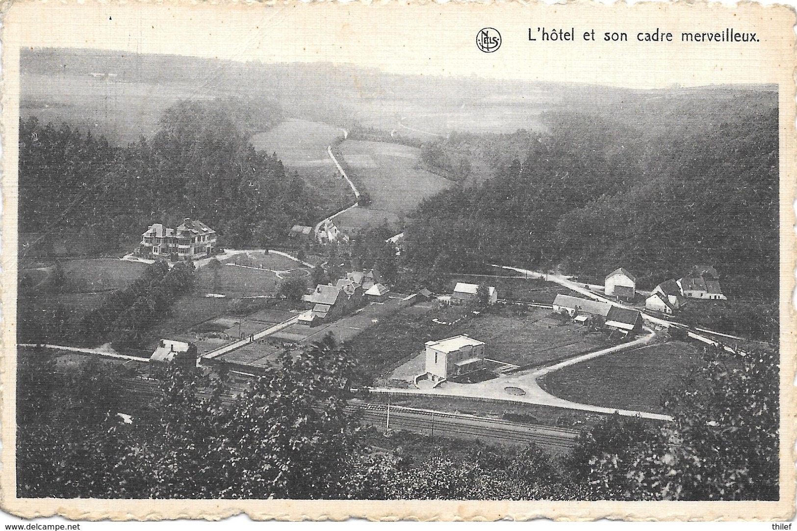 Evrehailles-Bauche NA2: La Bonne Auberge. L'hôtel Et Son Cadre Merveilleux - Yvoir