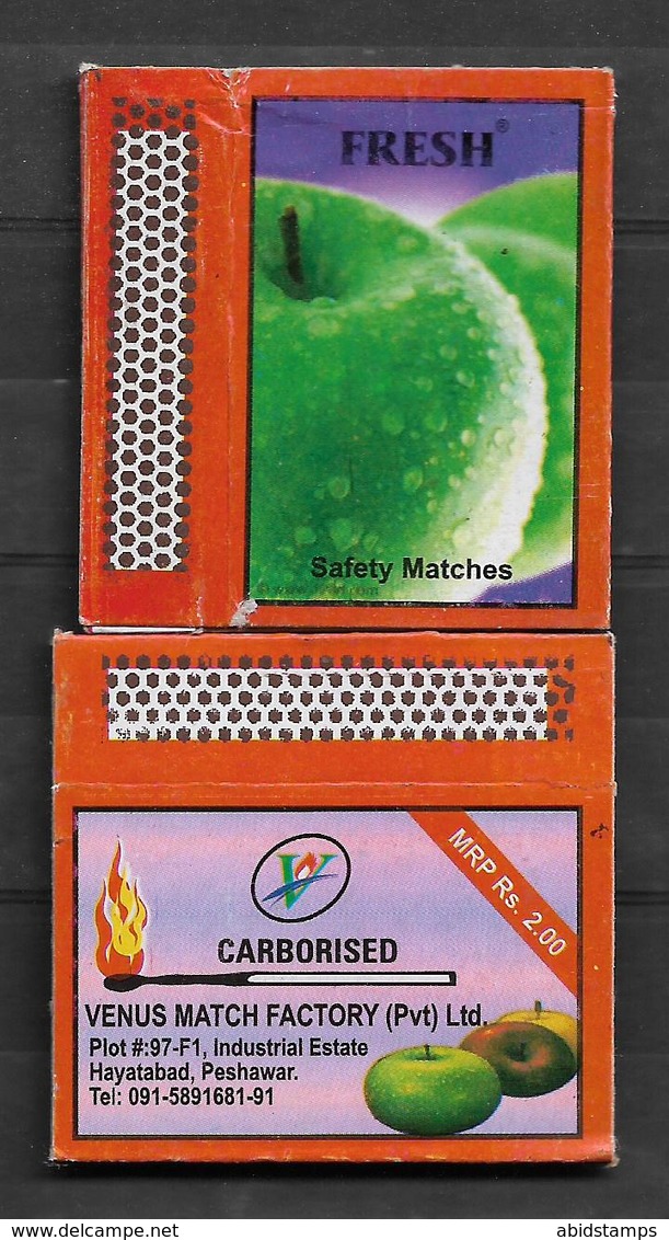 PAKISTAN MATCHBOX FRESH FRUITS - Matchboxes