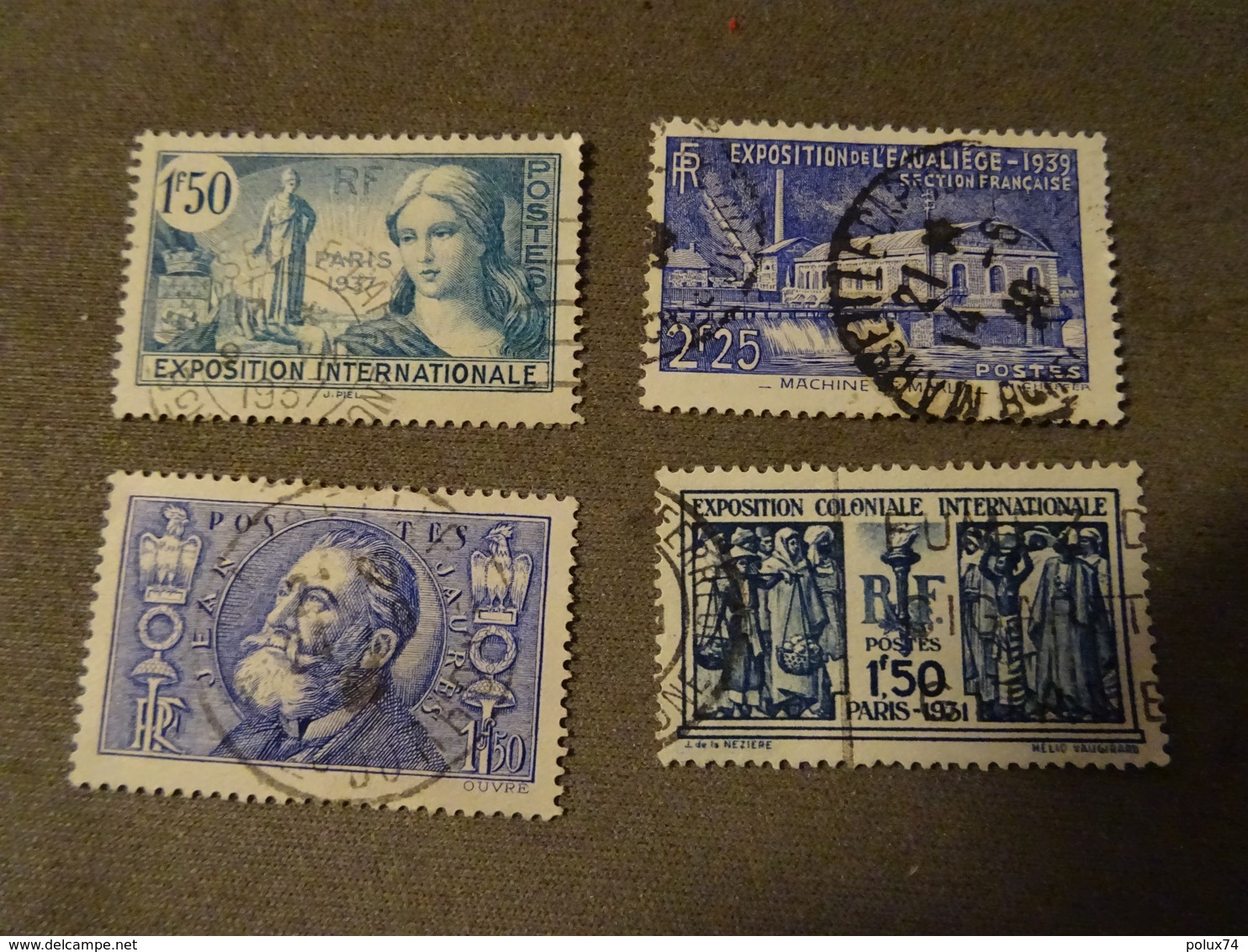 FRANCE  1931-1940  Lot De 4 Timbres Oblitéré - Collections