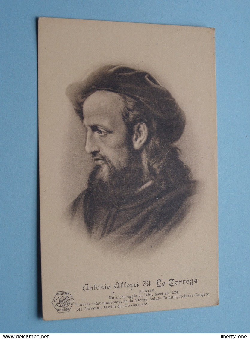 Antonio Allegri Le Corrège Peintre 1494 - 1534 (Coll. L'Eclipse PL) Anno 19?? ( Zie Foto Details ) ! - Autres & Non Classés