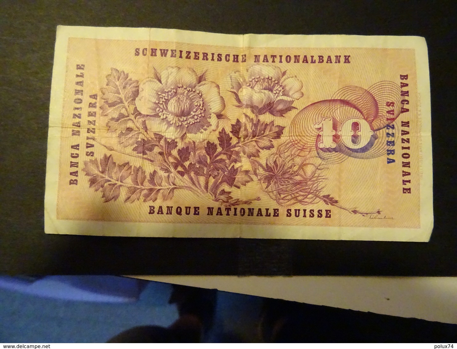 SUISSE BILLET DE 10 FRANCS 1961 - Zwitserland