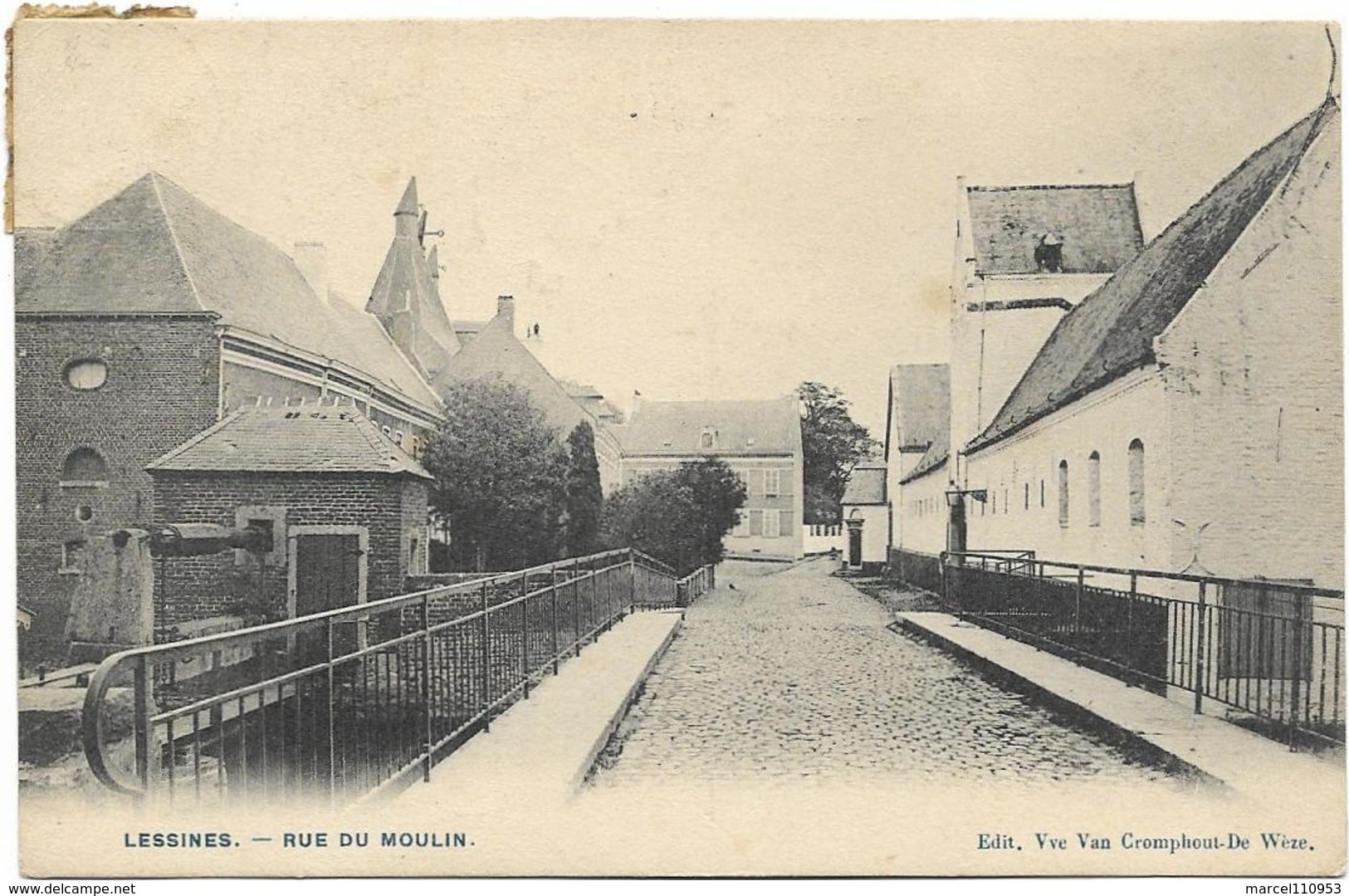 Lessines - Rue Du Moulin 1907 - Lessen