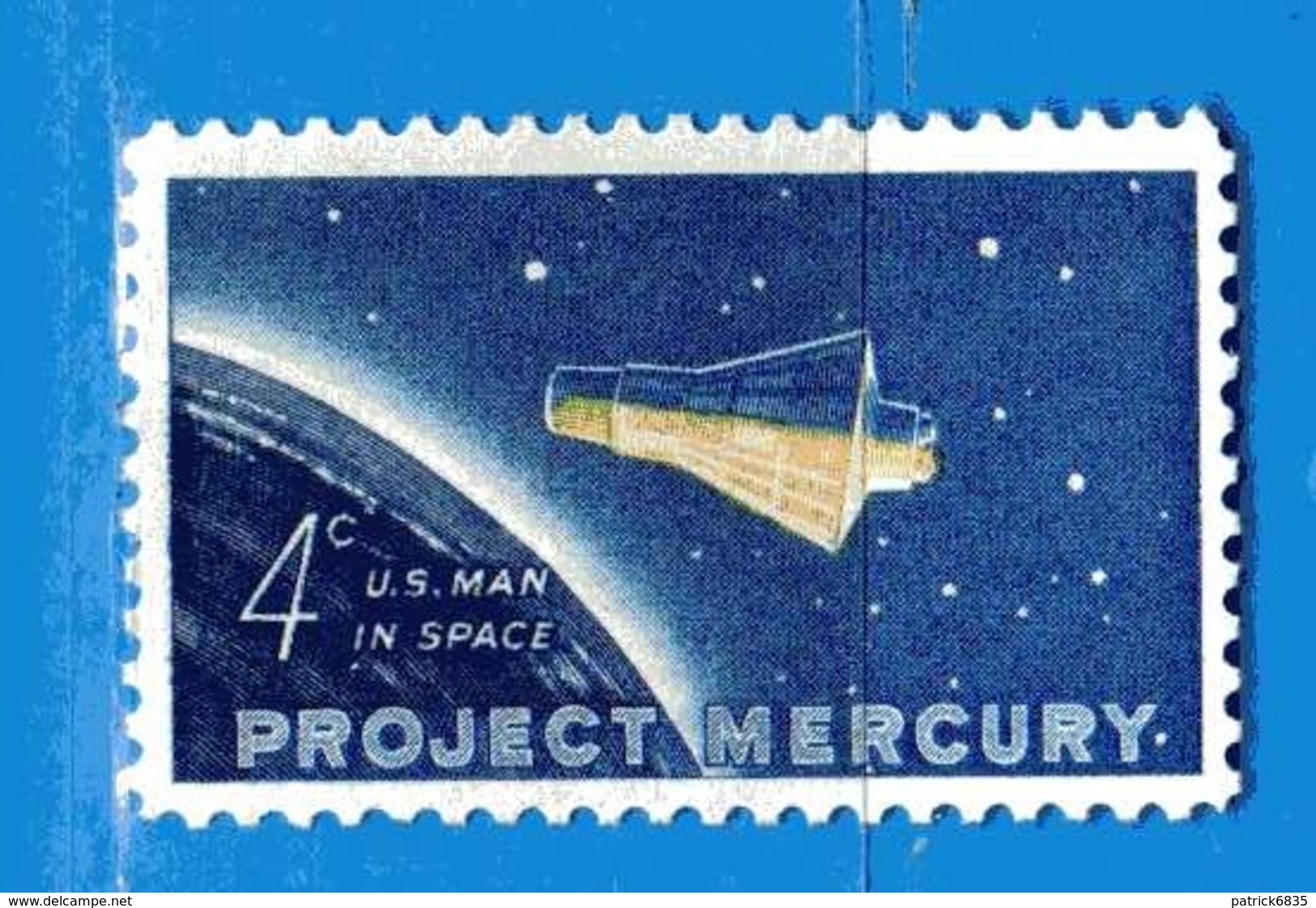 (Mn1) Stati Uniti ** - 1962.- Capsule Mercury. - Yvert. 725. MNH **  - Nuovi.  Vedi Descrizione. - Nuovi