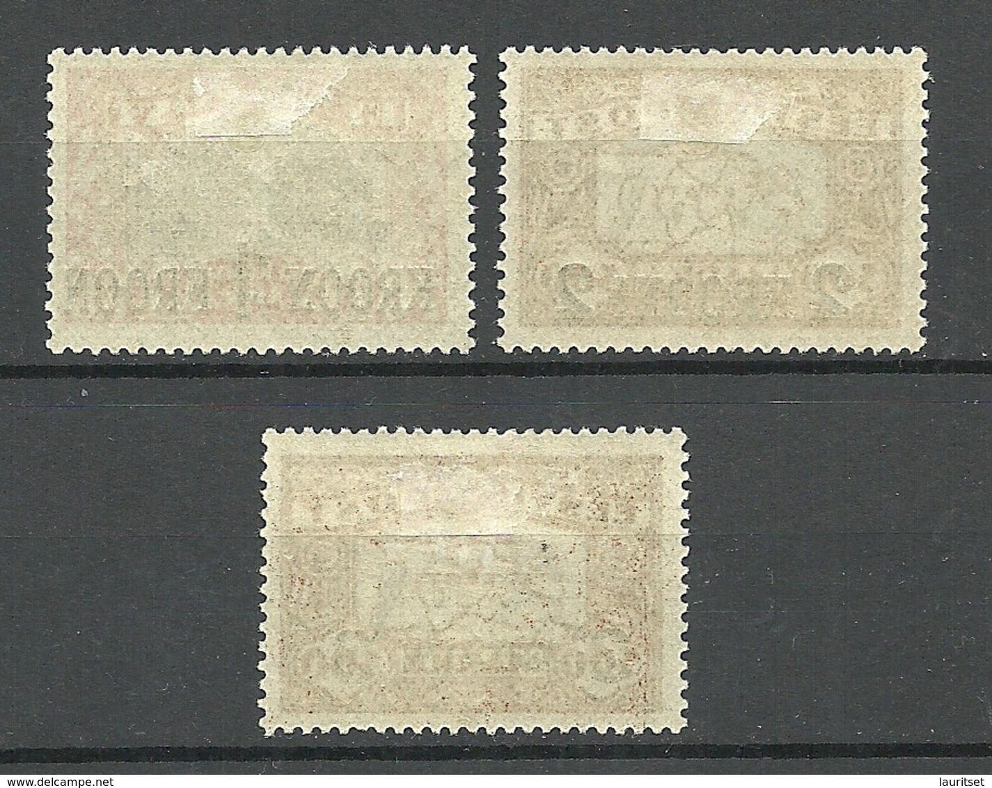 Estland Estonia 1930 Michel 87 - 89 * - Estonia