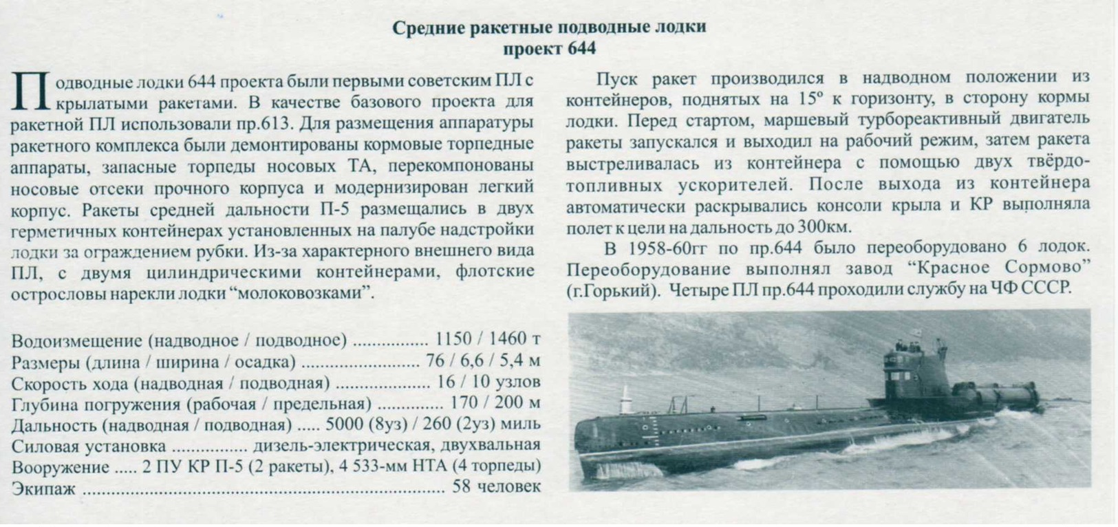 Soviet Black Sea Fleet submarines (1951-1991).